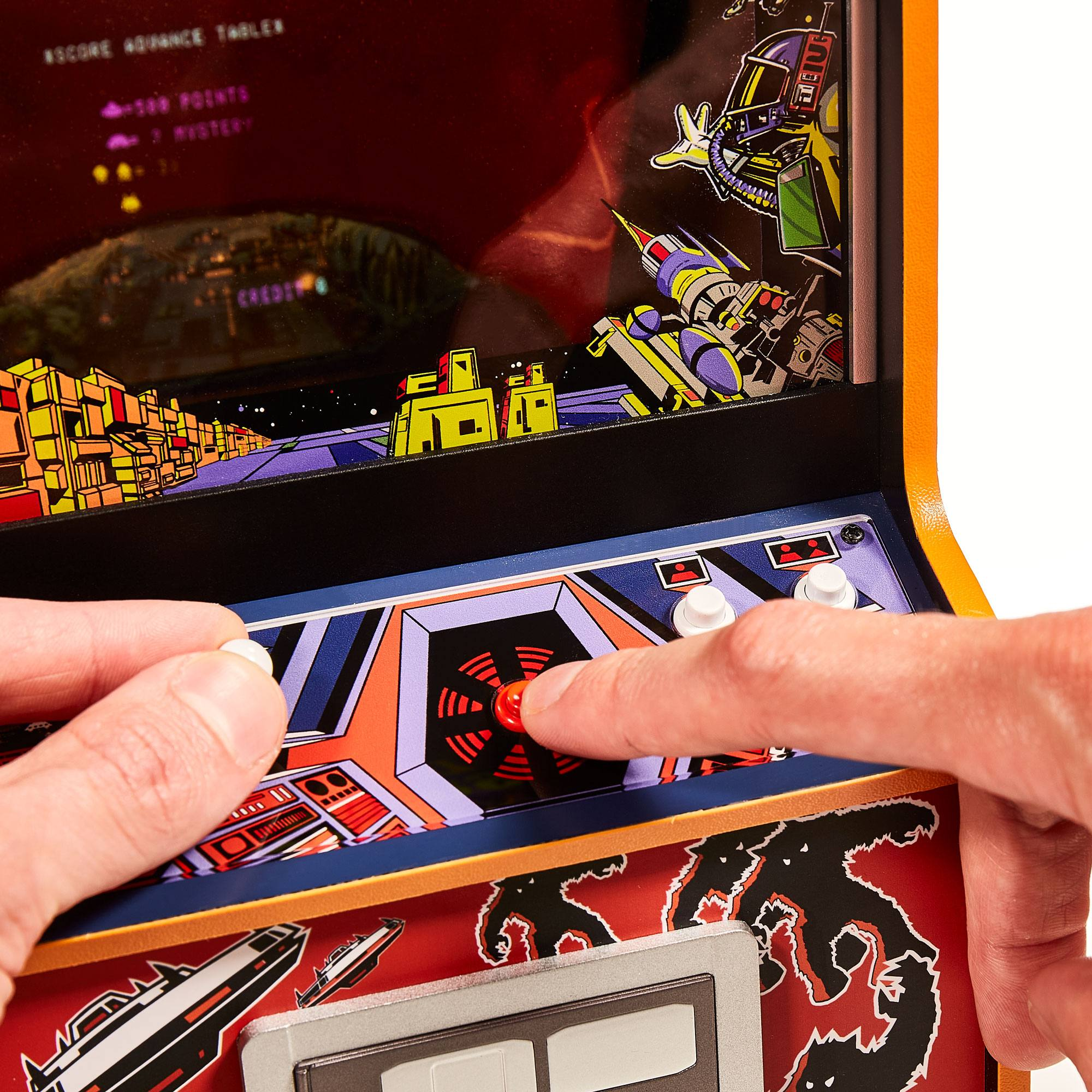 Quarter Scale Arcade Cabinet - Space Invaders : Part II - Console de jeu - Multicolore