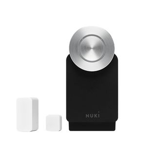 NUKI Smart Lock (4e generatie) met Deursensor - Slim slot Zwart