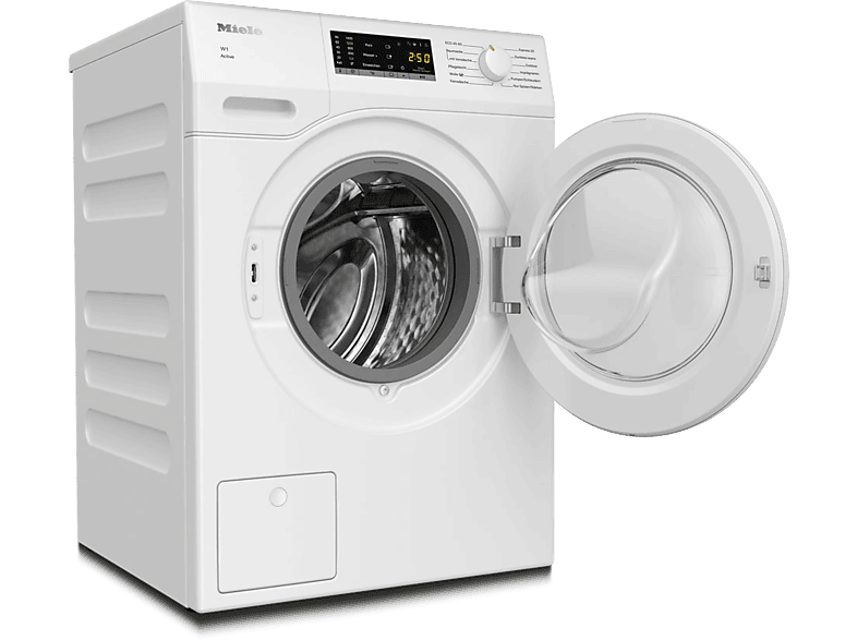 MIELE WCA032 WPS Active W1 Chrome Edition Waschmaschine (7 kg, 1400 U/Min., A, Flusenfilter, Fremdkörperfilter)