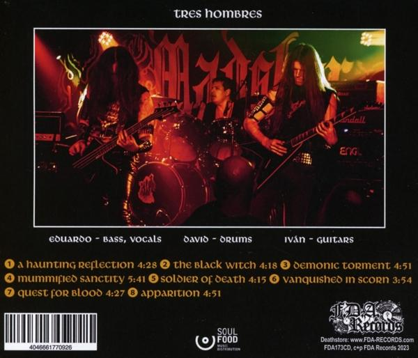CD-Cover mit Bandmitgliedern, die Instrumente spielen. Text enthält Bandnamen, Songtitel und Musikernamen.