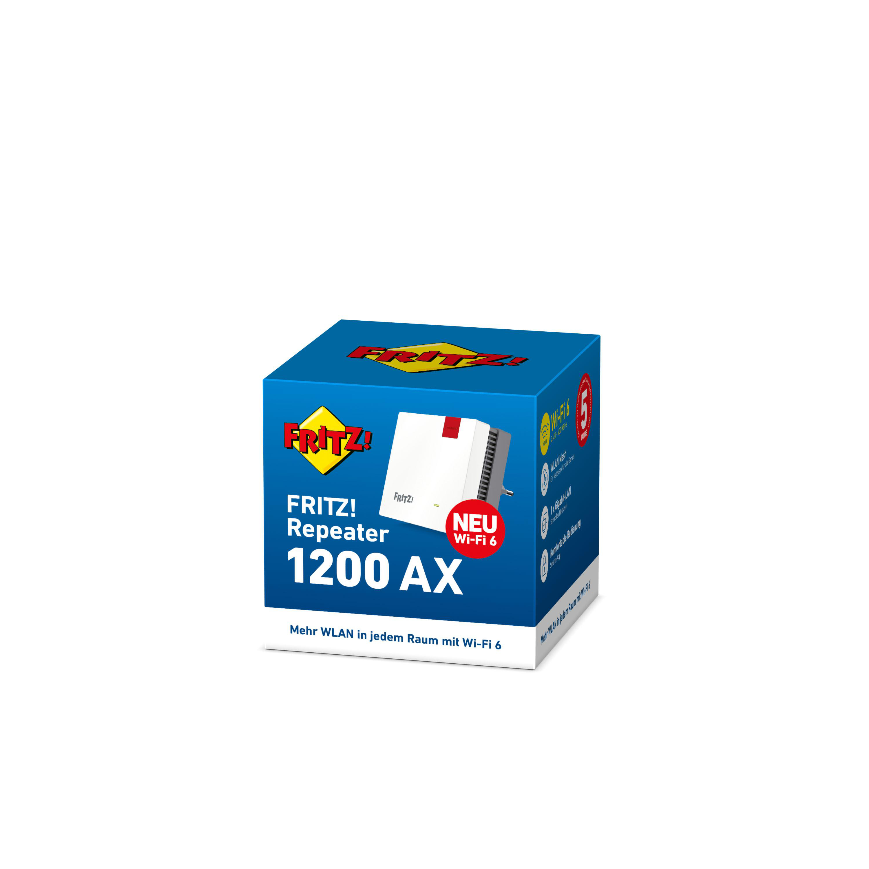 AVM FRITZ!BOX 7530 AX PLUS FRITZ!REPEATER 1200 AX