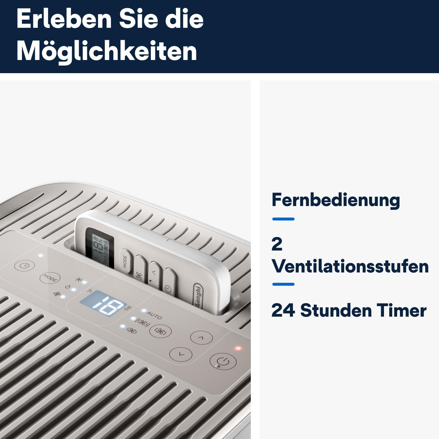 Delonghi Filtro Aria Posteriore A7331-530 – Ricambio Originale Per Condizionatori PAC ES72 Young E Classic
