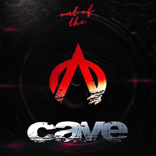 Albumcover: Schwarzer Hintergrund, ein rotes stilisiertes Logo und der Text 'CAVE'.