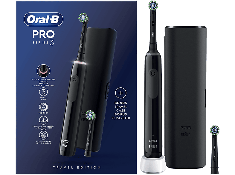 Cepillo Dental Oral-b Pro3 3500 Blanco + Estuche con Ofertas en