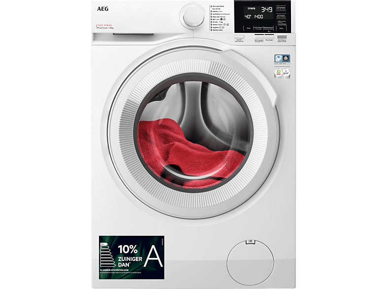 AEG Wasmachine Voorlader Prosteam Serie 7000 A -10% (lr73r862)