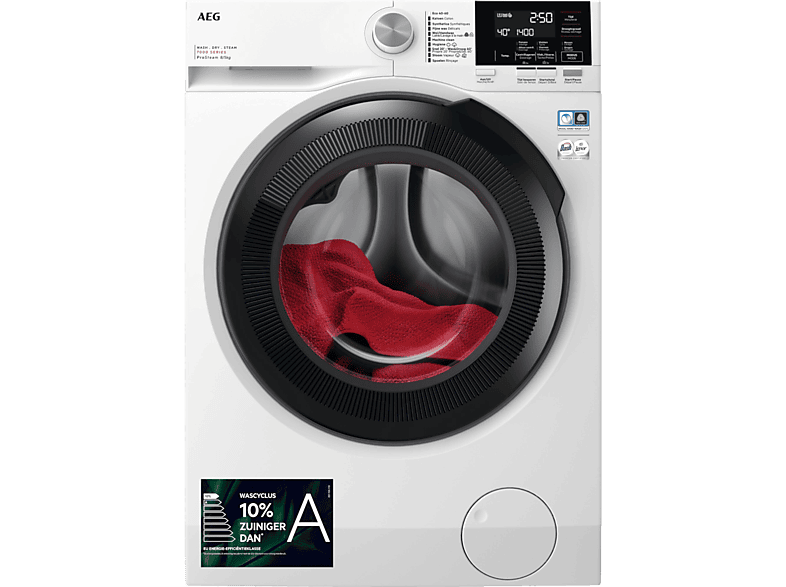 AEG Was-droogcombinatie Dualsense Serie 7000 D (lwr73r864)