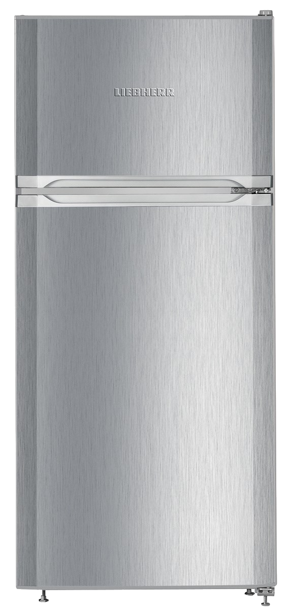 Rozsdamentes acél Liebherr hűtőszekrény.