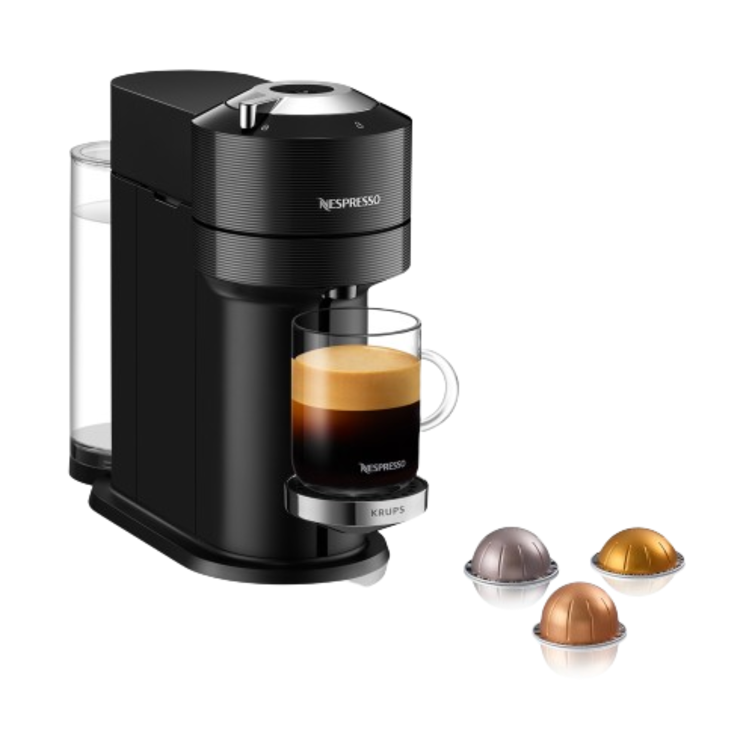 KRUPS Nespresso Vertuo Next XN9108 Zwart