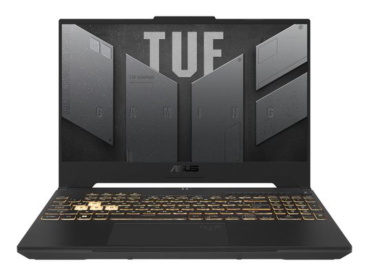 ASUS TUF Gaming F15 FX507ZC4-HN285W - Notebook videogiochi, 15.6 ", Intel® Core™ i7, 1 TB SSD, 16 GB RAM, NVIDIA GeForce RTX™ 3050 (4 GB, GDDR5), Jaeger Gray