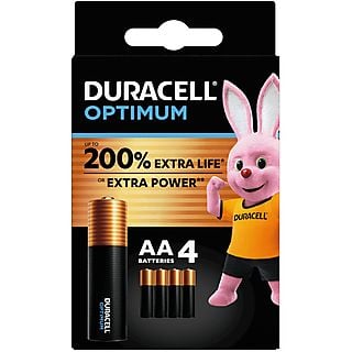 BATTERIE DURACELL OPTIMUM AA B4 