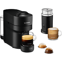 MediaMarkt Magimix Nespresso Vertuo Pop Met Aerocinno Zwart aanbieding
