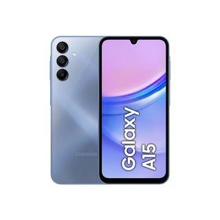 Móvil - Samsung Galaxy A15 LTE, Azul, 128GB, 4GB RAM, 6.5"  FHD+, MediaTek G99 Octa-Core, 5000mAh, Android 14