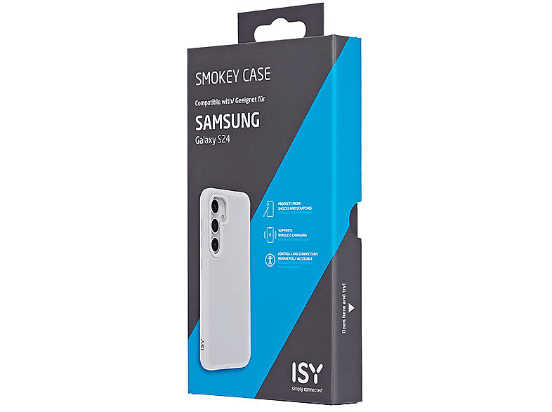 Thumbnail - ISY ISC 2503, Backcover, Samsung, Galaxy S24, Smokey White