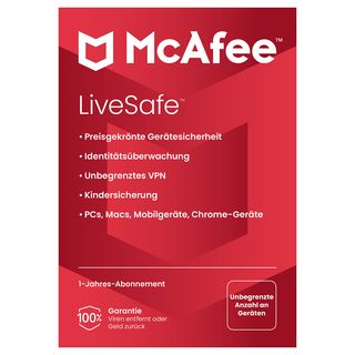 McAfee LiveSafe Attach (CiaB) - PC/MAC - Allemand