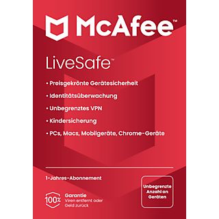 McAfee LiveSafe Attach (CiaB) - PC/MAC - tedesco