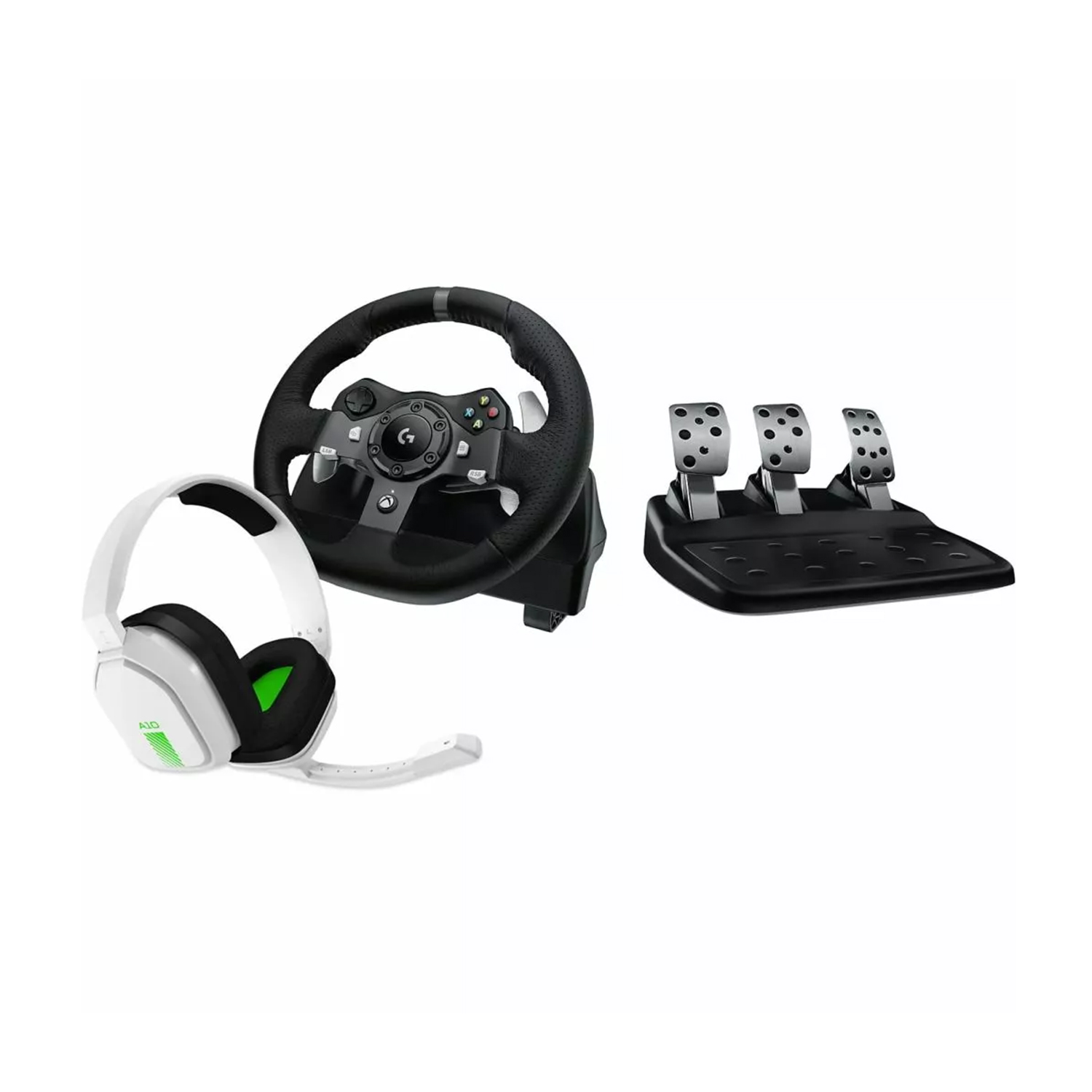 Volante + Cuffia Logitech G920 Bundle A10
