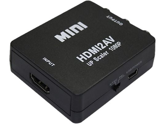 MAXTRACK CS 36L - Konverter HDMI (Schwarz)