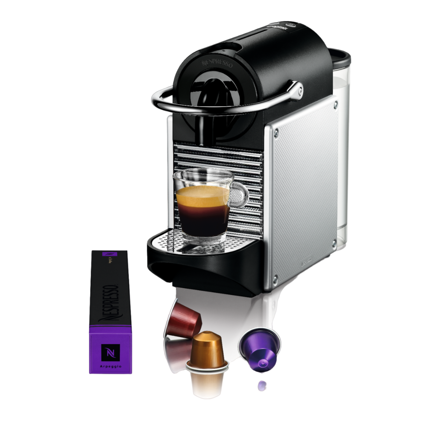 Magimix Nespresso M110 Pixie metal grey