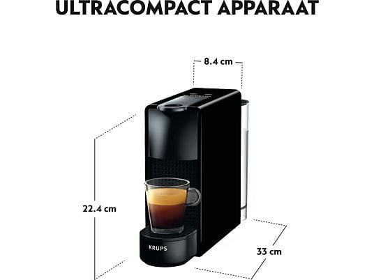 KRUPS Nespresso XN1108 Essenza Mini Zwart