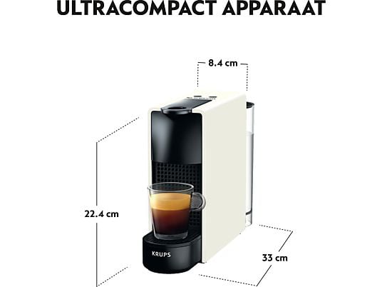 KRUPS Nespresso XN1101 Essenza Mini Wit