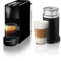 MediaMarkt Krups Nespresso Xn1118 Essenza Mini Zwart + Aerroccino3 aanbieding