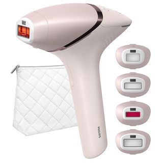 PHILIPS Lumea IPL S9000 BRI957/00 langanhaltend seidig glatte Haut Haarentfernung Rosa