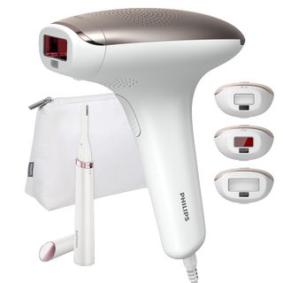 PHILIPS Lumea IPL Advanced BRI923/00 7000 Series langanhaltend seidig glatte Haut Haarentfernung Weiß