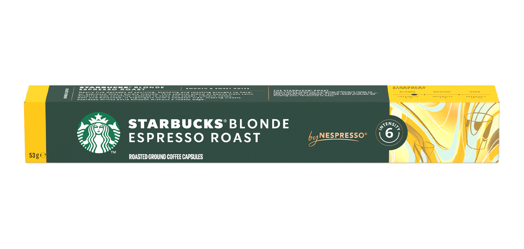 STARBUCKS Blonde Espresso Roast - Capsules de café