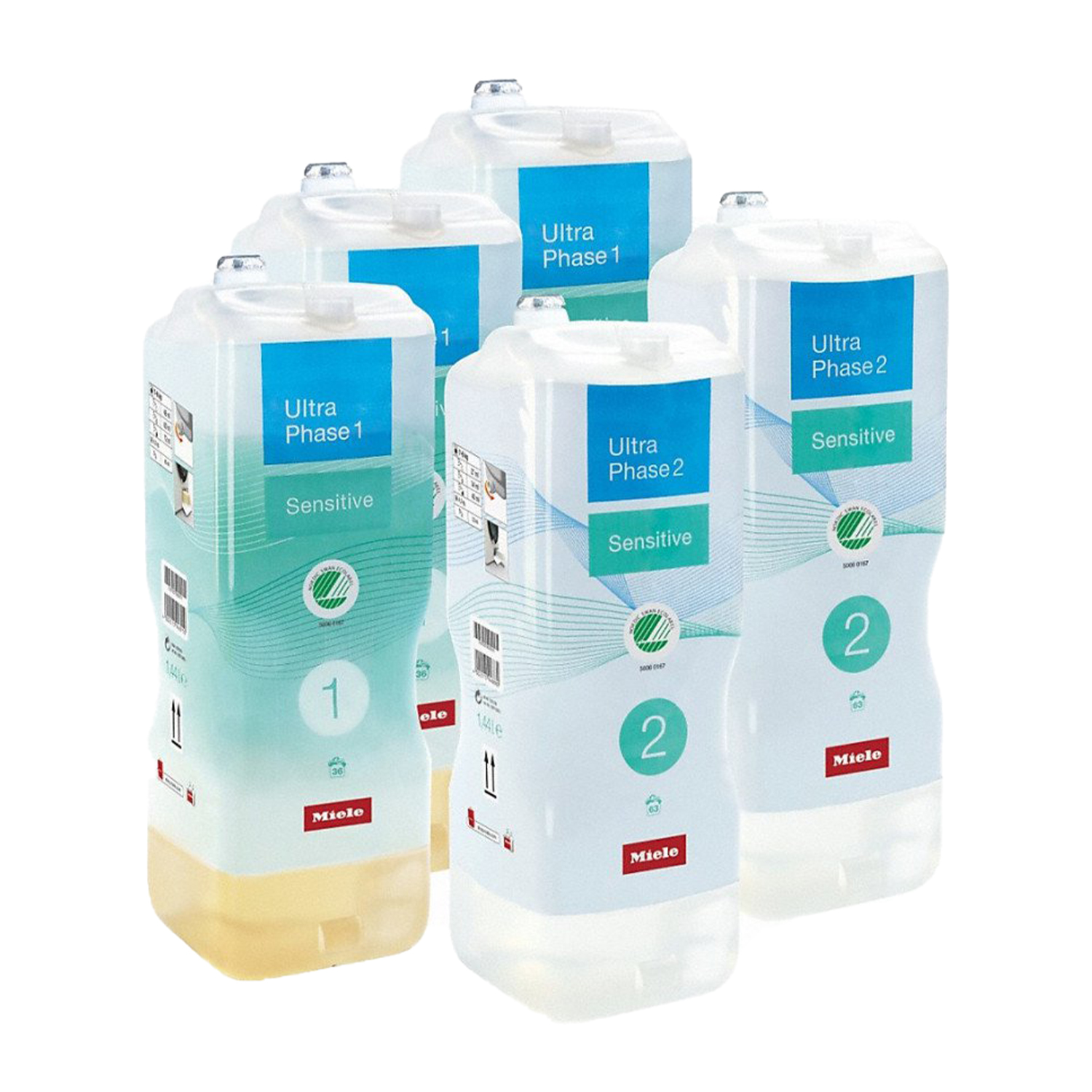 Detersivi UltraPhase 1 e 2 Miele SET U.Phase Sensitive 3+2