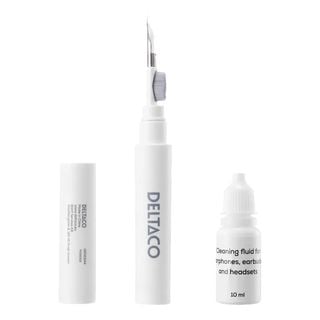 DELTACO CLP-100 - Penna per la pulizia delle cuffie (Bianco)