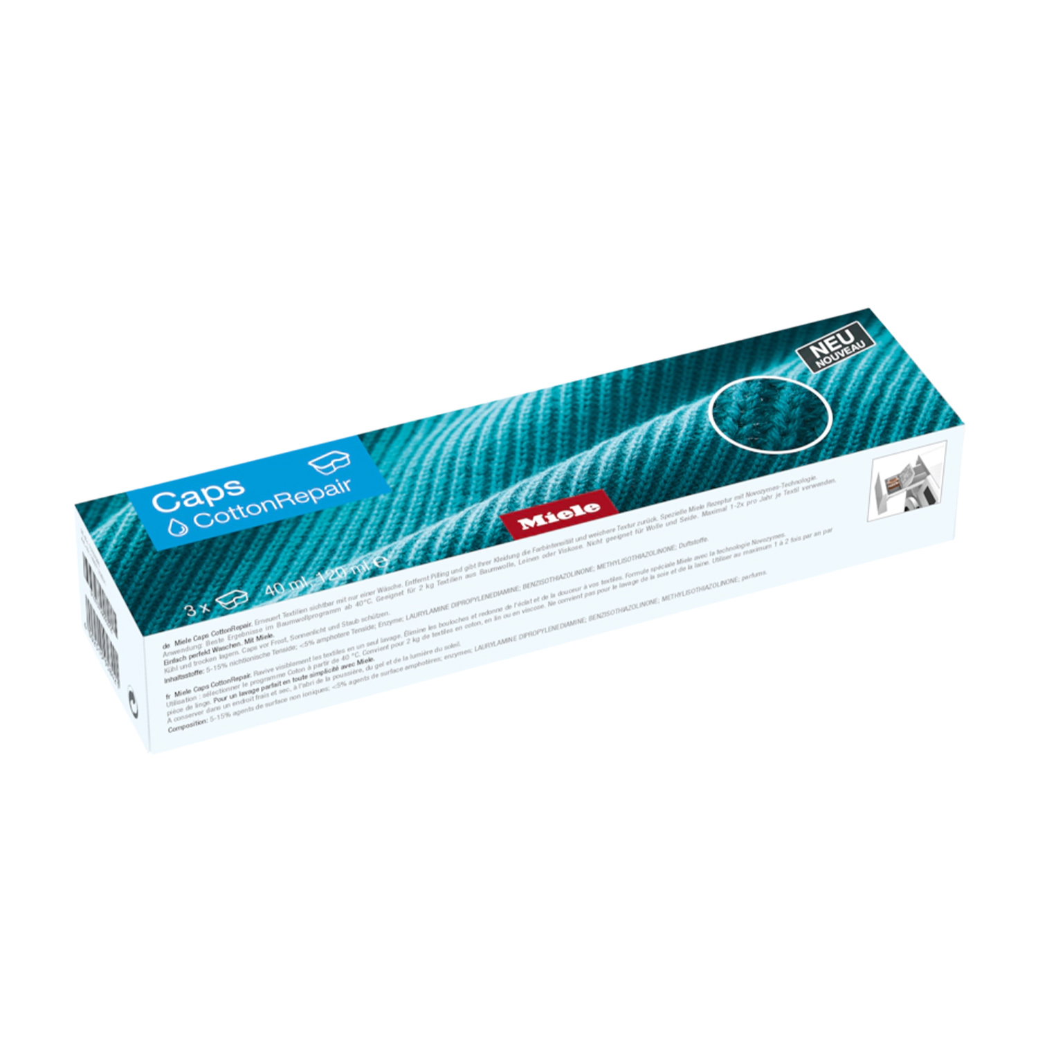Detersivo speciale per capi in cotone Miele CottonRepair