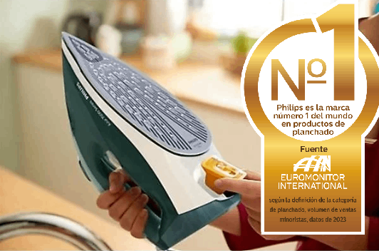 Plancha de vapor Philips DST7031/70, 250 g, Apagado automático