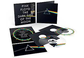 Pink Floyd - The Dark Side Of The Moon (50th Anniversary Collector's Edition) (UV-Printed Art On Clear Vinyl) (Vinyl LP (nagylemez))