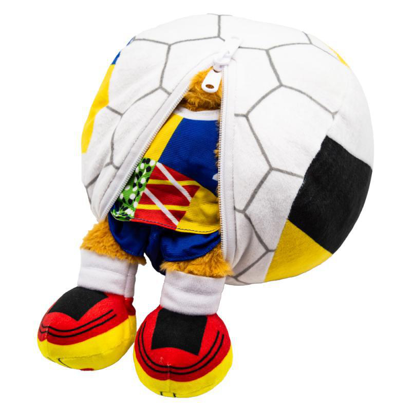 UEFA EURO 24 2in1 Wendeplüsch, 35 cm Plüschfigur