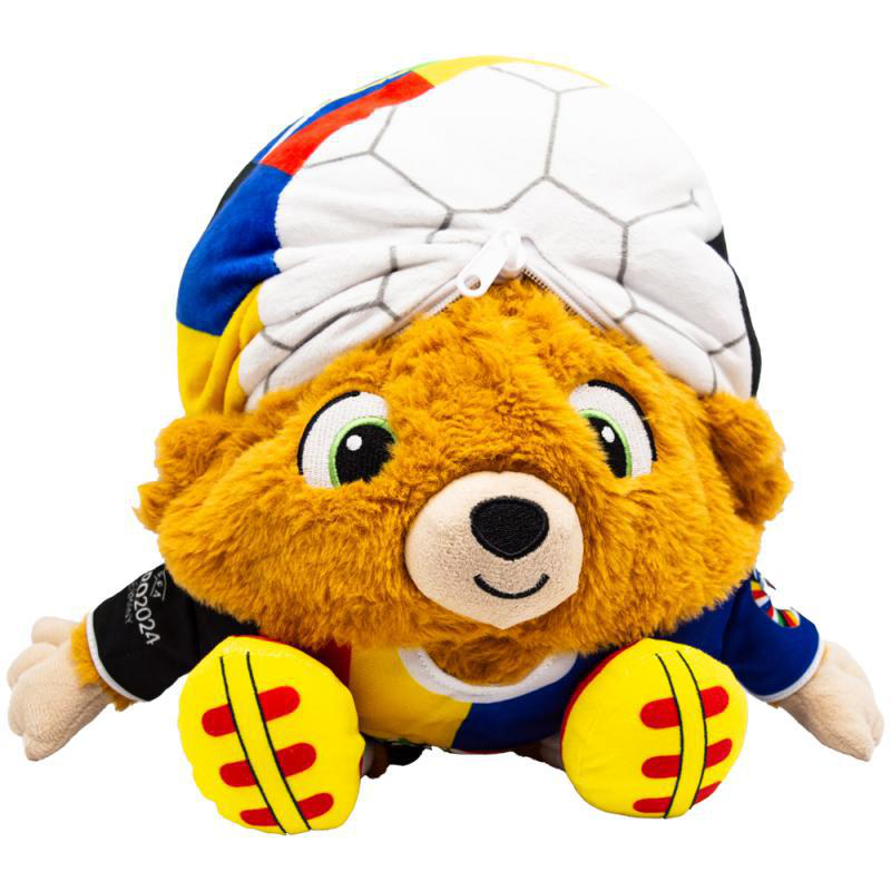 UEFA EURO 24 2in1 Wendeplüsch, 35 cm Plüschfigur