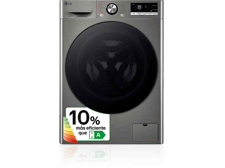 Comprar Lavadora 13kg , 1400rpm, Un 10% más eficiente que A, TurboWash  360º- Steam - Tienda LG