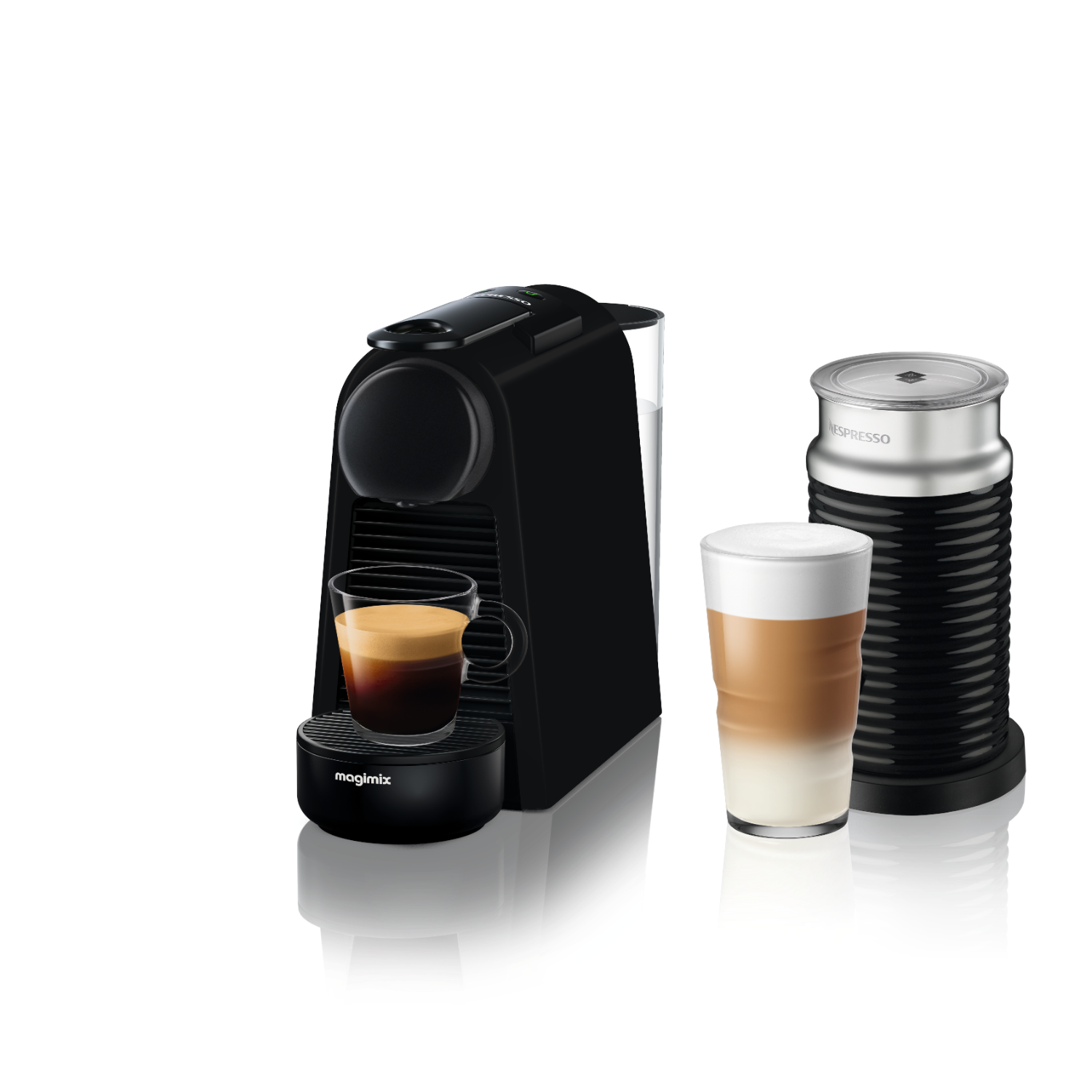 Magimix Nespresso Essenza Mini Zwart + Melkopschuimer