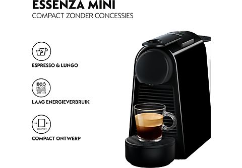 MAGIMIX Nespresso Essenza Mini Zwart + Aerroccino3