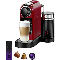 MediaMarkt Krups Nespresso Citiz & Milk Xn7615 - Rood aanbieding