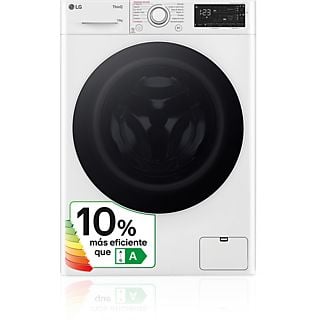 Lavadora carga frontal - LG F4WR5510A0W, Serie 550, 10 kg, 1400 rpm, 14 Programas, AI Direct Drive™, Steam™, Autodosificación, Blanco