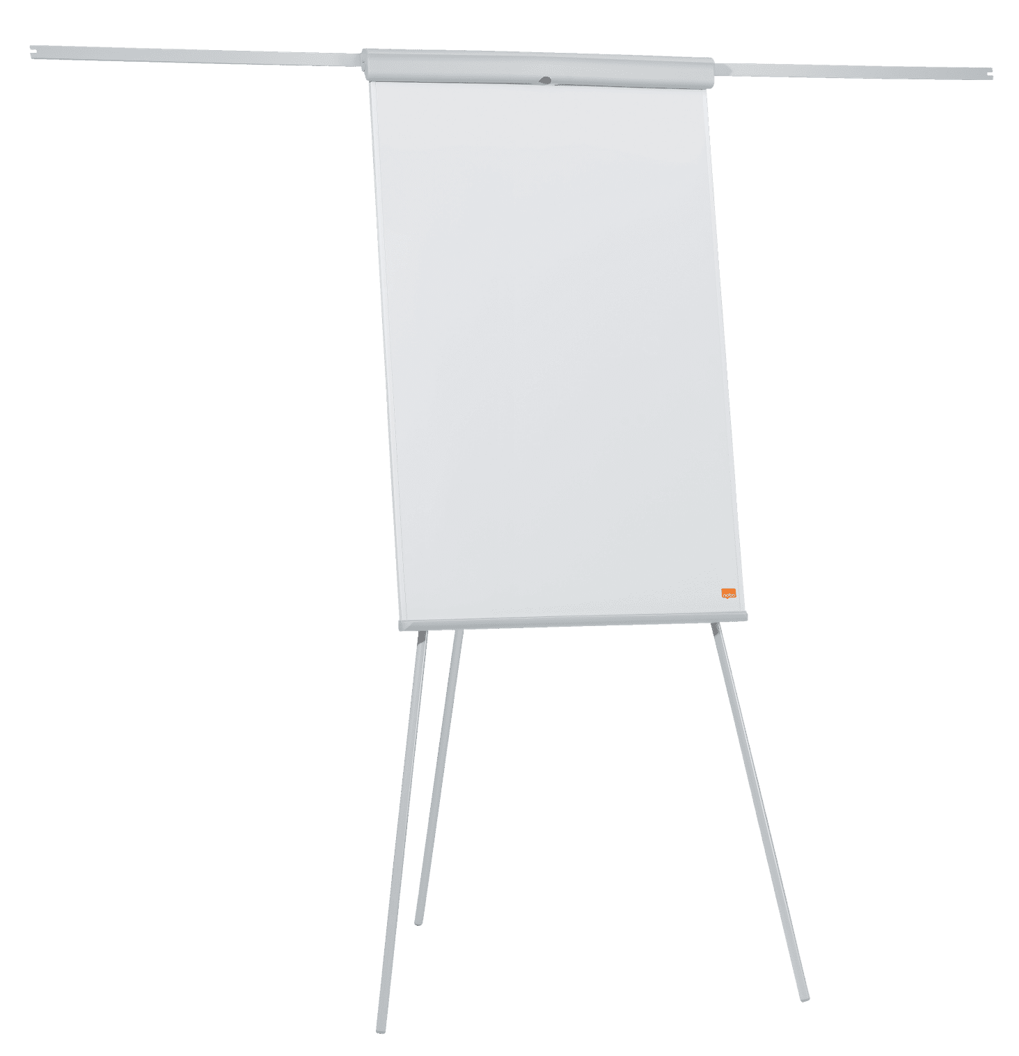 NOBO Essential mágneses fehértábla és flipchart állvány kihajtható karokkal, 680x1050 mm, fehér (1915693)