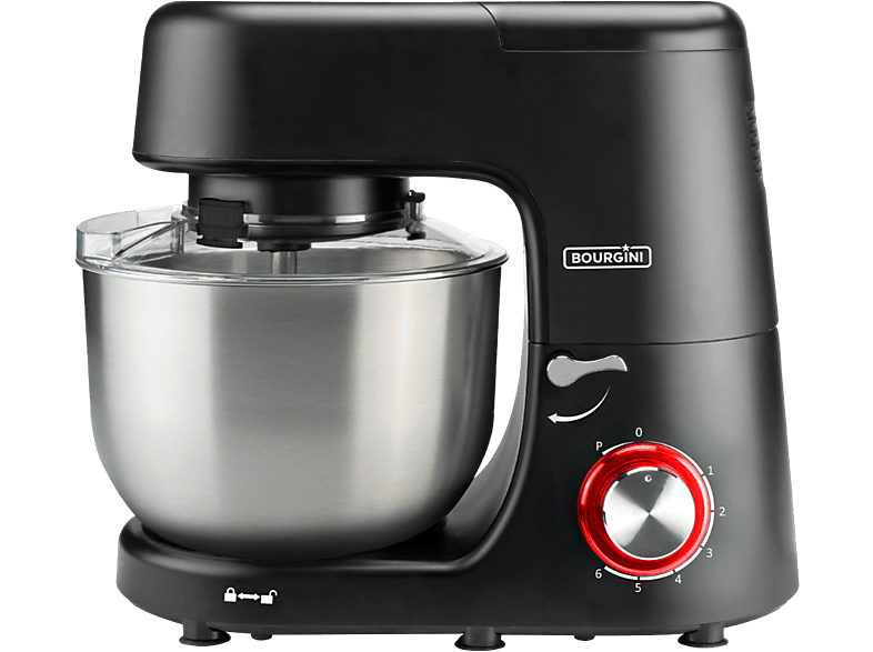 BOURGINI Classic Kitchen Chef XL Keukenmachine Zwart kopen? MediaMarkt