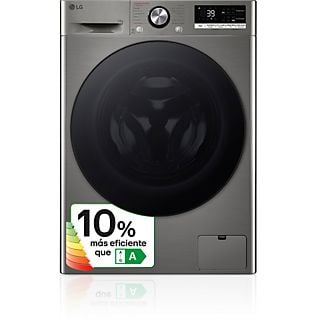 Lavadora carga frontal - LG F4WR7010AGS, Serie 700, 10 kg, 1400 rpm, 14 Programas, AI Direct Drive ™, Steam™, Blanco