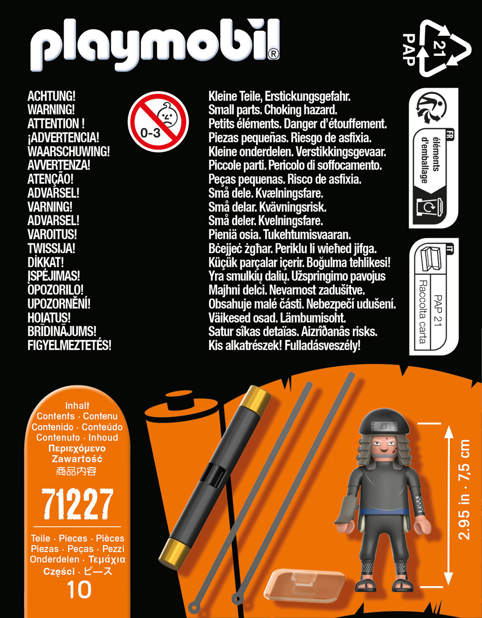 PLAYMOBIL 71227 Hiruzen Spielset, Mehrfarbig