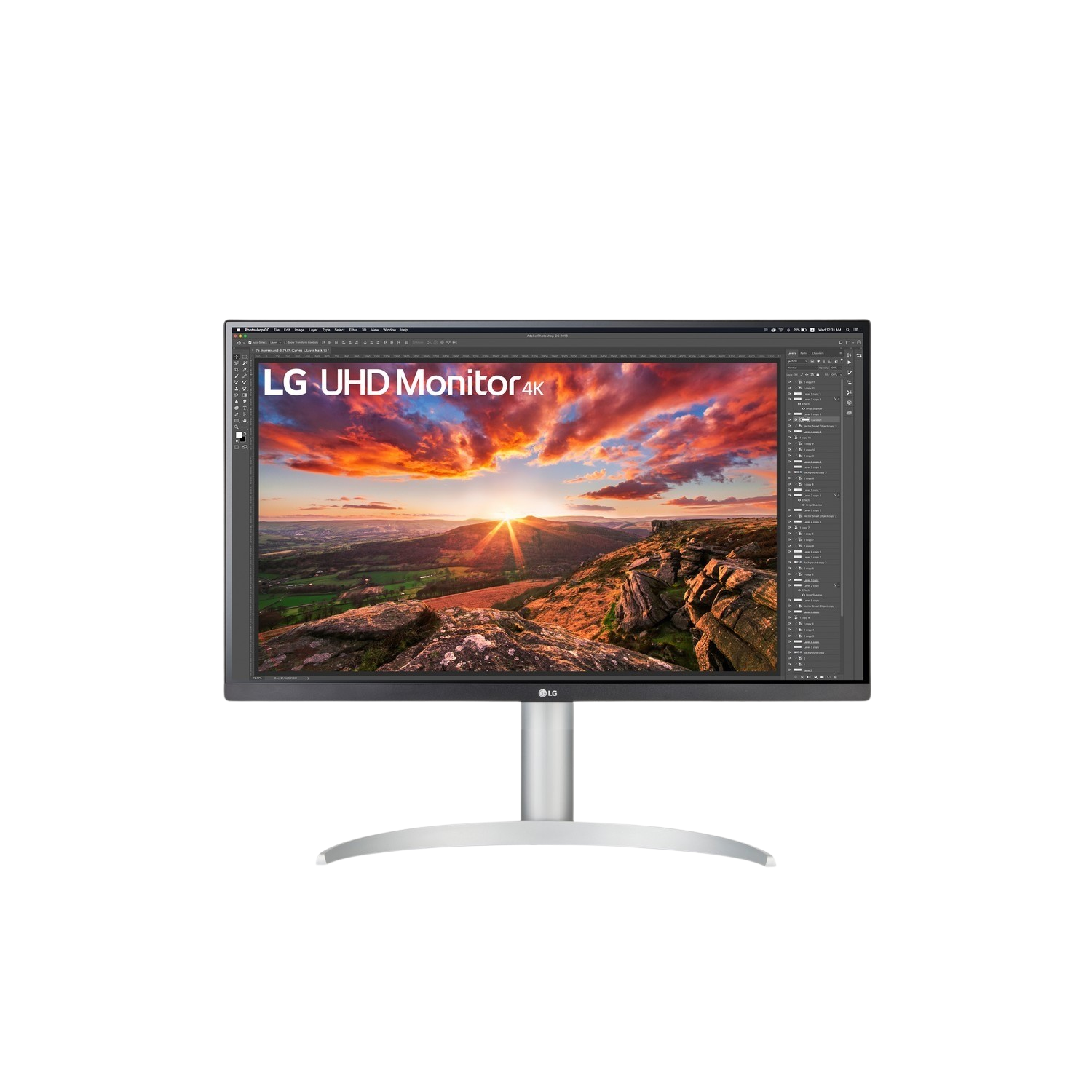 LG Moniteur 27UP85NP-W.AEU - 27 pouces - UHD 4K - IPS (In-Plane Switching)