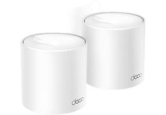 TP-LINK Deco X10(2-pack), AX1500 Mbps,Gigabit Portlar, 360 m²'ye Kadar Kapsama, Wi-Fi 6 Mesh Sistemi