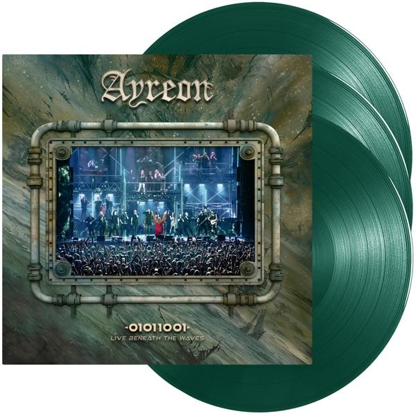 Ayreon - 01011001 Live Beneath The Waves (Green Vinyl) (Vinyl LP (nagylemez))