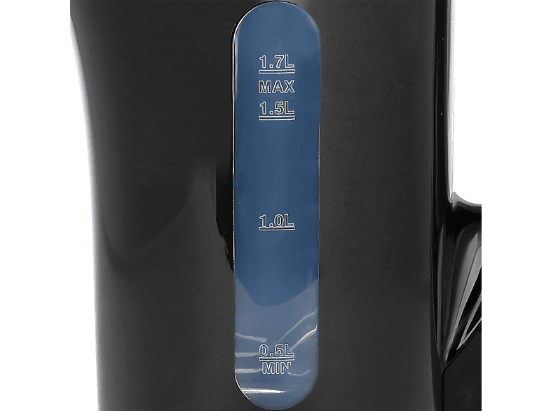 Emerio WK-123483 Wasserkocher (Schwarz, 1.7 l, 2200 Watt) — Foto 2 von 3