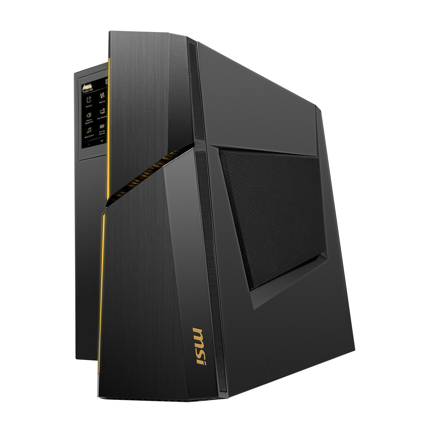 MSI Desktop MEG Trident X2 13Nu-225It, Intel®, Core I7 13700Kf, 3.4 GHz, GeForce Rtx™ 4070 Ti, RAM 32 GB, 2000 GB SSD
