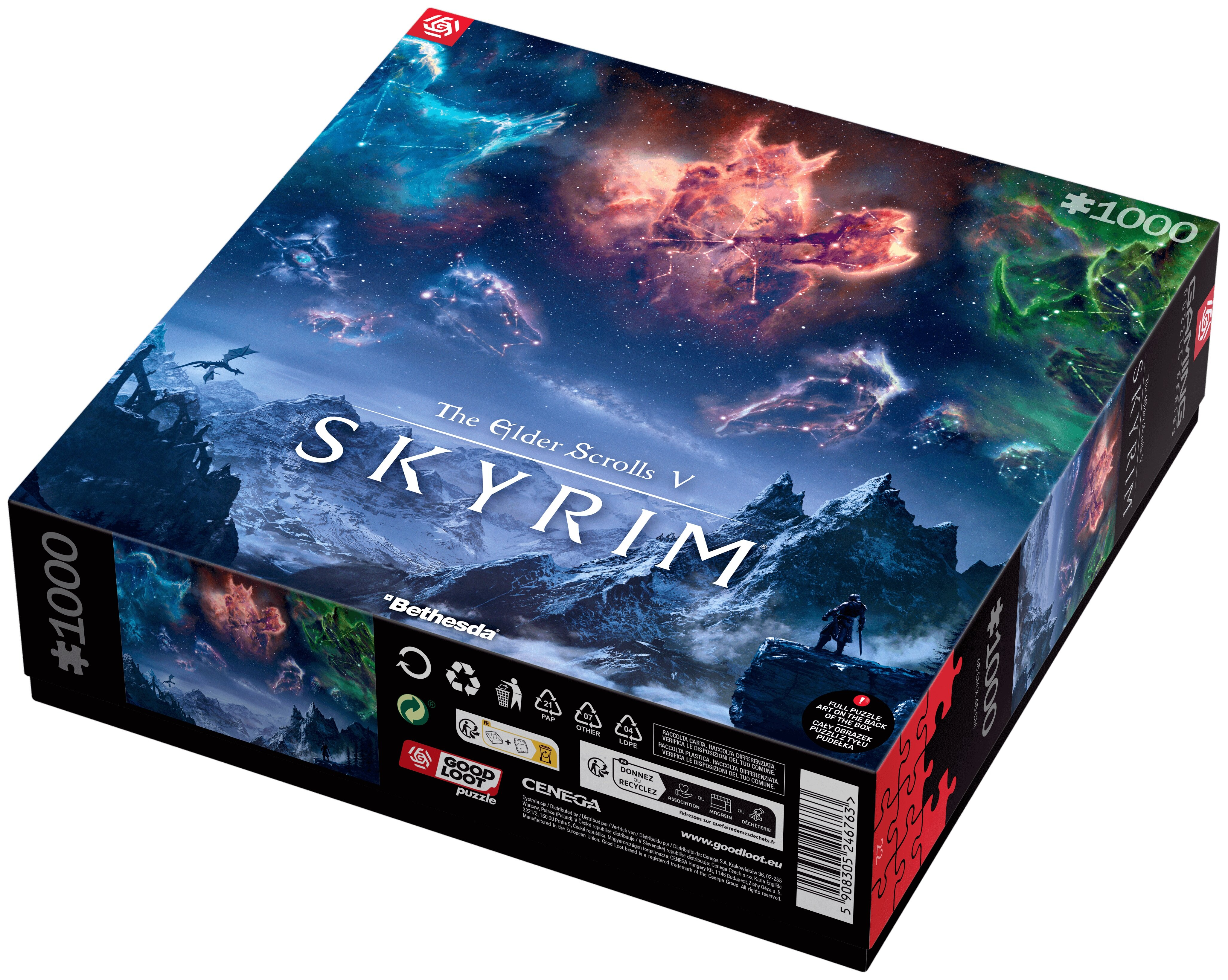 Puzzle GOOD LOOT Gaming The Elder Scrolls V - Skyrim (1000 elementów)